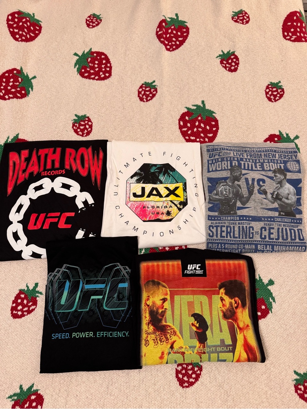 New Men’s UFC Tees